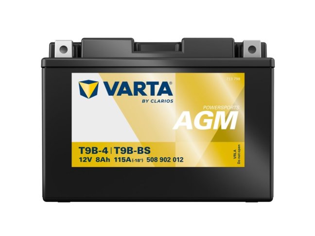 Motobaterie T9B-4 VARTA 508902012 AGM 12V 8Ah 115A