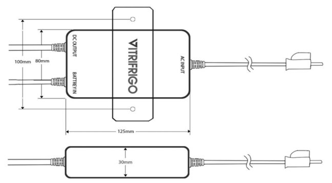 Vitrifrigo D-POWER Pack 150W IP67 napájecí jednotka