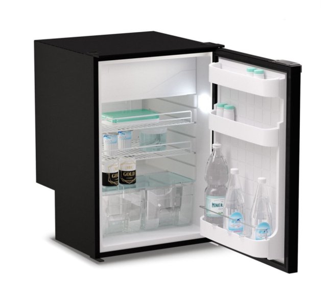 Vitrifrigo C115i  CHR 12/24 V, 115 litrů  - černá