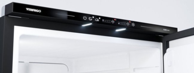 SLIM250 CHR VITRIFRIGO 12/24V 250 litrů - šedivá
