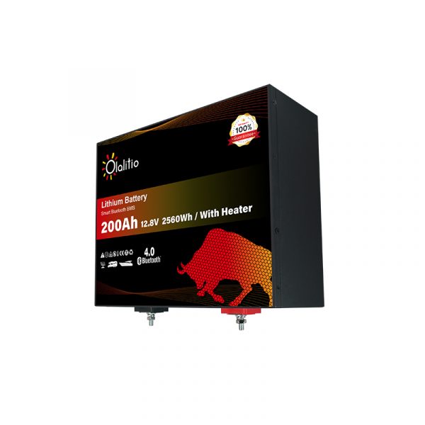 OLALITIO OLA-12-200-MH s vyhříváním 12,8V 200Ah SMART BMS