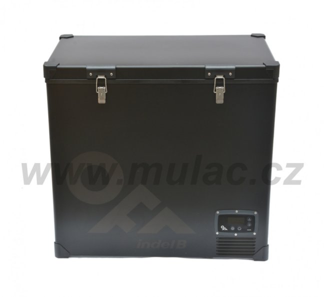 TB130 STEEL BLACK OFF kompresorová autochladnička, 124 litrů, 12/24V