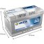580406 VARTA DYNAMIC SLI F17 12V 80Ah 740A