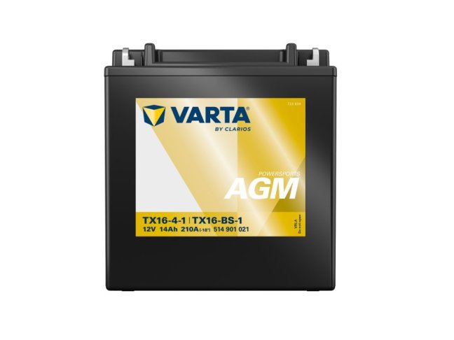 Motobaterie TX16-4-1 VARTA 514901021 AGM 12V 14Ah 210A