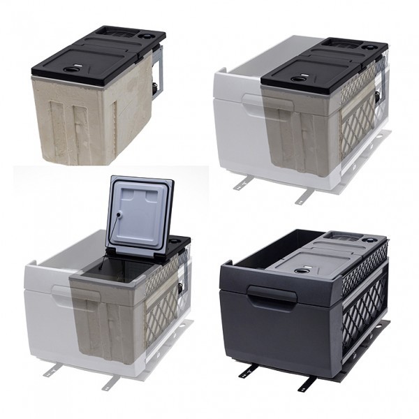 TB30AM kompresorová autochladnička Indel B 12/24V pro Mercedes Actros MP4