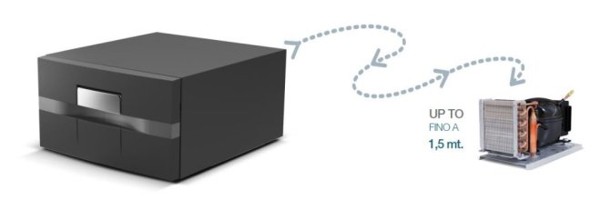 Vitrifrigo D20A černá 12/24V, 20 litrů