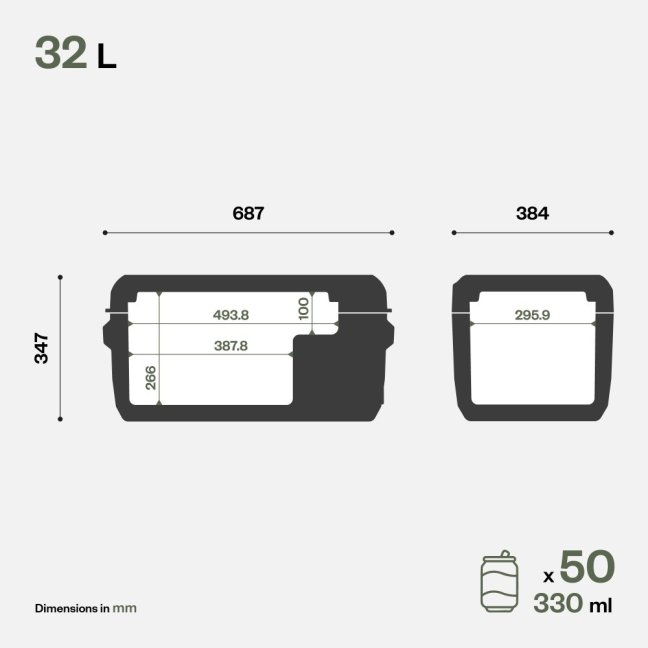 ITB32 Indel B kompresorová autochladnička