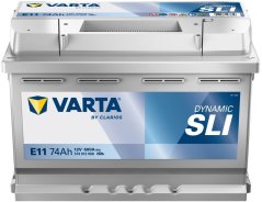 574012 VARTA DYNAMIC SLI E11 12V 74Ah 680A