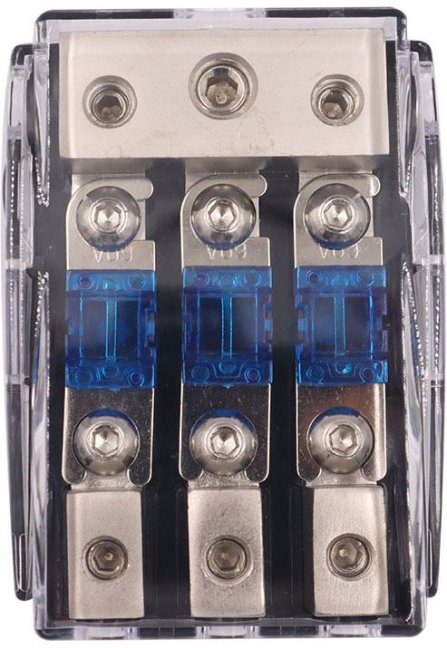 Distribuční blok 3 midi/mini-anl pojistky
