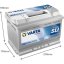 577400 VARTA DYNAMIC SLI E44 12V 77Ah 780A