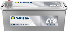 640500 VARTA PROMOTIVE EFB A40 12V 140Ah 800A
