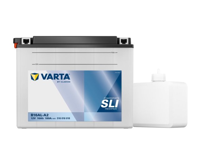 Motobaterie B16AL-A2  VARTA 516016018 SLI  12V 16Ah 180A