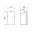 Slim70 Indel B dimensions