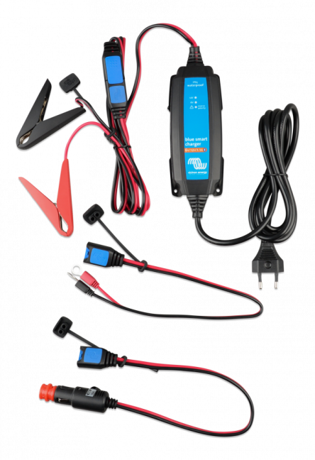 Blue SMART Charger IP65 6V / 12V  1,1A, Pb a Li-ion nabíječ