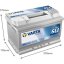 574402 VARTA DYNAMIC SLI E38 12V 74Ah 750A
