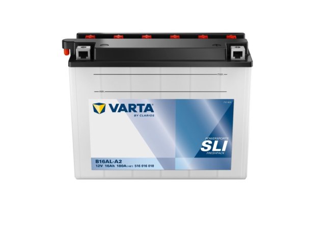 Motobaterie B16AL-A2  VARTA 516016018 SLI  12V 16Ah 180A