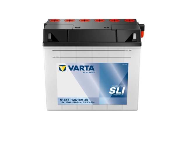 Motobaterie 51814  VARTA 518014024 SLI  12V 18Ah 240A