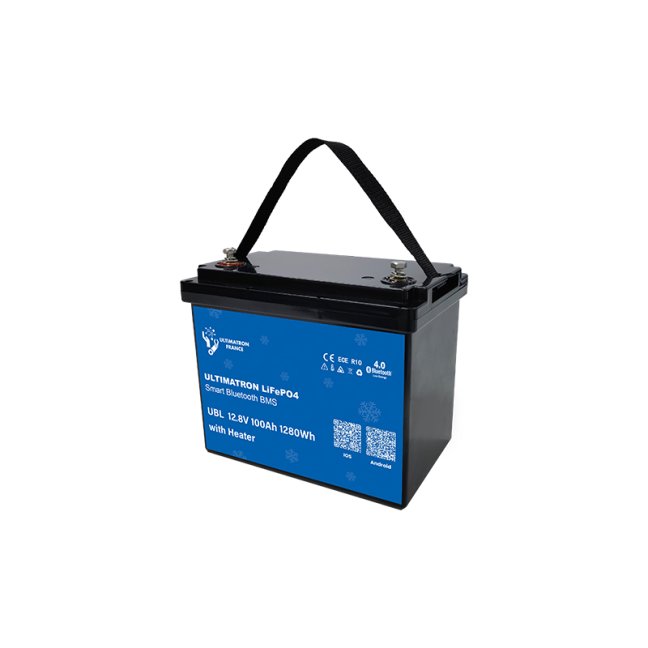ULTIMATRON UBL-12-100H-PRO 12,8V 100Ah SMART BMS s vyhříváním