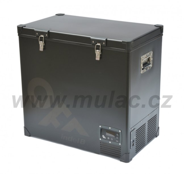 TB130 STEEL BLACK OFF kompresorová autochladnička, 124 litrů, 12/24V